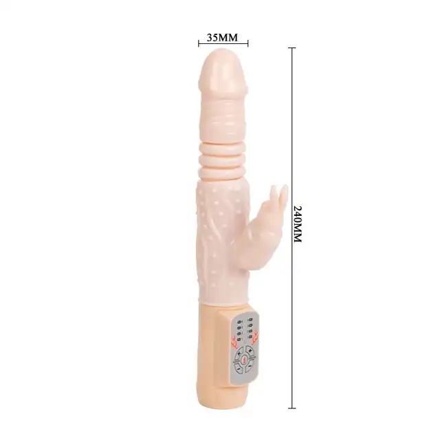 Hot Bunny - Niezwykły rotacyjny wibrator z króliczkiem. Nowoczesne funkcje wibracji i podgrzewania! 