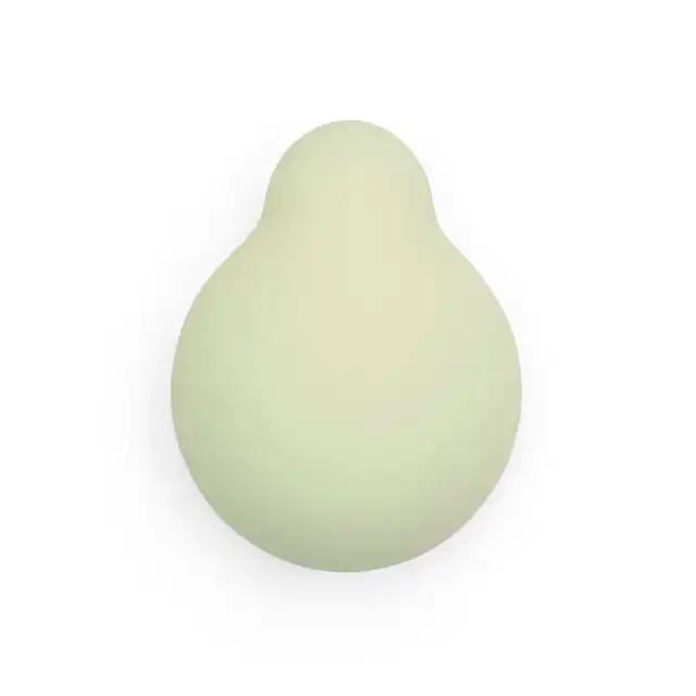Iroha - Midori Clitorial Vibrator Green. Nowoczesny, delikatny, elegancki zielony wibrator. Przyjemność, która mieści się w dłoni! Ładowane w etui. Cudowny prezent dla niej. 