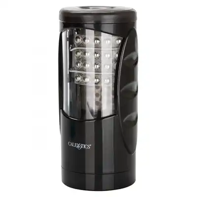 Calexotics - Ultimate Power Stroker. Niesamowity rotacyjny masturbator. 7 programów, 4 rzędy wirujących kuleczek. 