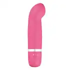 B Swish - BCute Classic Curve Pink. Uroczy, mały wodoodporny wibrator pokryty ultra gładkim silikonem.