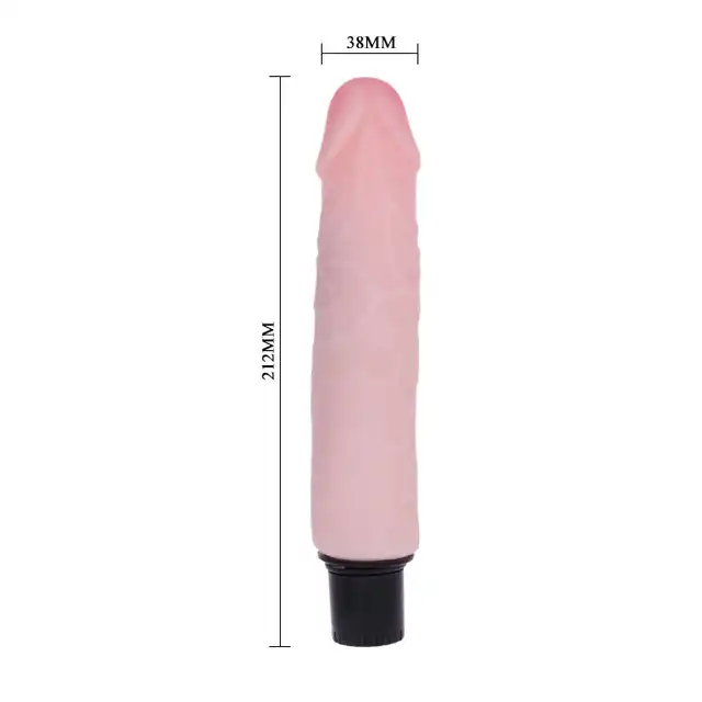 Baile - The Realistic Cock. Wodoodporny, realistyczny wibrator z cyberskóry 17,5 cm!