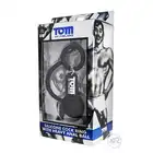 Tom of Finland - Cock Ring with Heavy Anal Ball. Silikonowy, wysokiej jakości ring erekcyjny i ciężka kulka analna. 