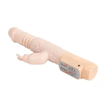 Hot Bunny - Niezwykły rotacyjny wibrator z króliczkiem. Nowoczesne funkcje wibracji i podgrzewania! 