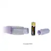 Baile - Jelly Vibrator Purple. Uroczy i słodki żelowy wibrator ze specjalnymi wypustkami! 