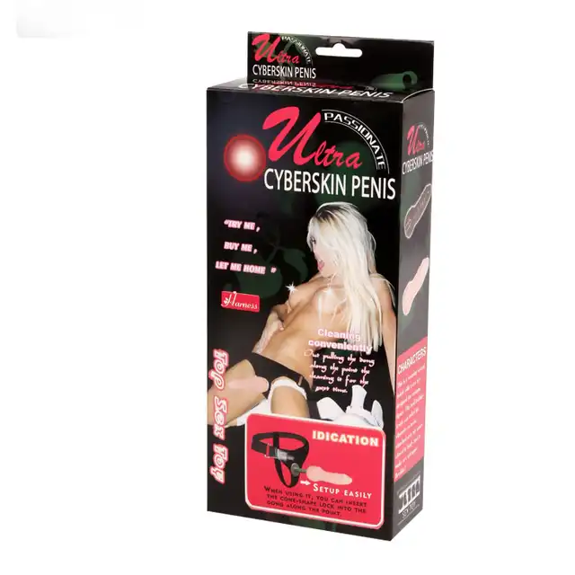 Ultra Passionate - Cyberskin Penis Strap On. 