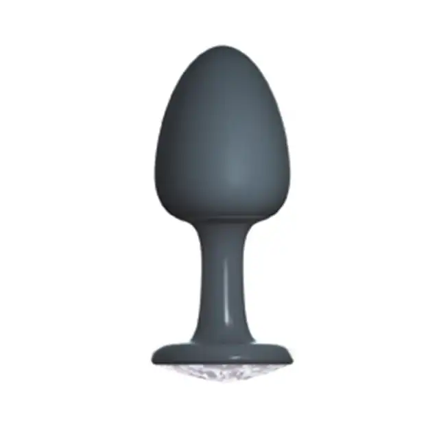 Dorcel - Geisha Plug Ruby XL. Innowacyjny wibrujący plug analny z kulką gejszy. Elegancki srebrny diament!