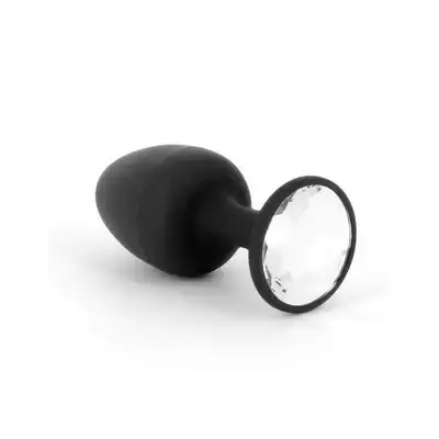 Dorcel - Geisha Plug Ruby XL. Innowacyjny wibrujący plug analny z kulką gejszy. Elegancki srebrny diament!