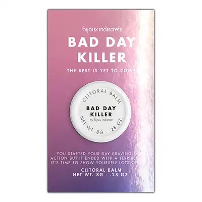Bijoux Indiscrets - Bad Day Killer. Nowoczesny zapachowy balsam do łechtaczki z efektem rozgrzewającym. 