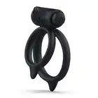 B Swish - BCharmed Basic Plus Dual Cock Ring. Ring erekcyjny z mini wibratorem o 5 różnych trybach pulsacji! Bestseller!