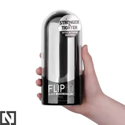 Tenga - Flip Zero Black. Silniejszy i ciaśniejszy masturbator topowej marki! 