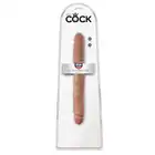 King Cock - Slim Double Dildo 31cm. Podwójna rozkosz! Najwyższa jakość produktu. 