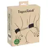 Vegan Fetish - Handcuffs. Solidne regulowane kajdanki z wegańskiego zamiennika skóry!