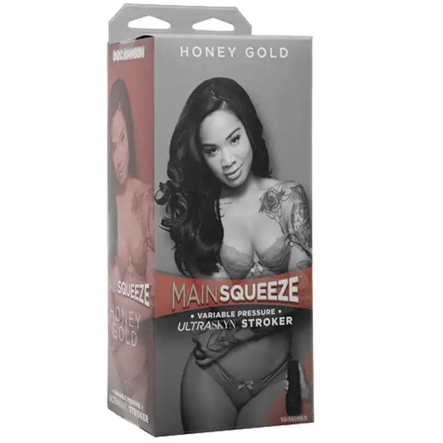 Main Squeeze - Masturbator Ultraskyn Honey Gold NAJLEPSZA w USA!