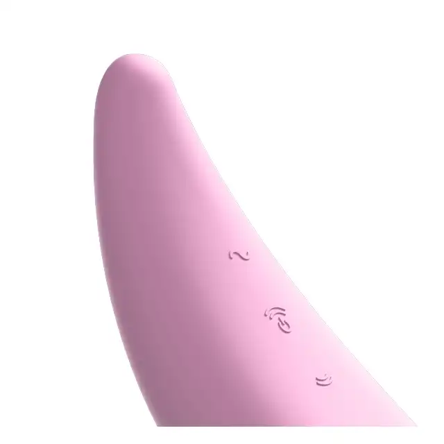 Satisfyer - Curvy 3+. Niezwykły, wibrujący stymulator z aplikacją na telefon! Wibracje w rytmie ulubionej muzyki. 