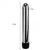 Baile - Passion Vibrator. Srebrny, błyszczący wibrator. Dyskretny i kompaktowy. 