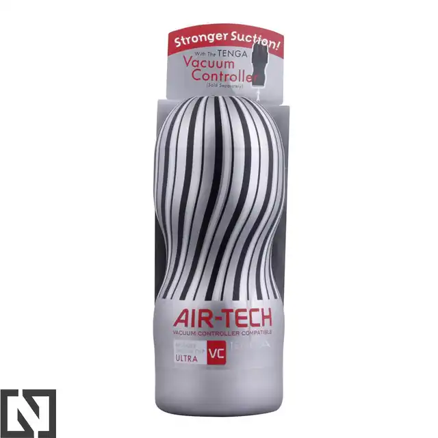 Tenga - Air-Tech VC ULTRA. Kompatybilny z kontrolerem ciśnienia, nowoczesny masturbator z elastometru. Większy rozmiar. 