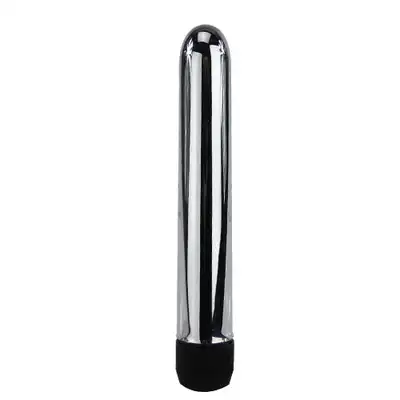 Baile - Passion Vibrator. Srebrny, błyszczący wibrator. Dyskretny i kompaktowy. 