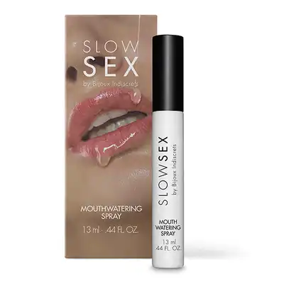 Slow Sex - Mouthwatering Spray 13 ml. Cytrusowy spray nawilżający usta. 