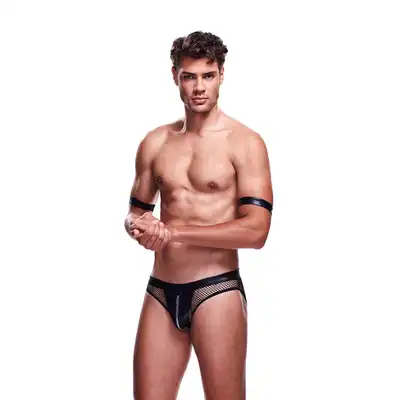 Envy - Sexy Cop Set L/XL. Skąpy, kuszący strój seksownego policjanta. 