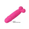 Pretty Love - Goddard Hot Pink. Mini wibrator, 10 funkcji wibracji, najwyższej jakości wykonanie. 