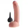 King Cock - Squirting Cock 23 cm. Ultrarealistyczne dildo z wytryskiem. Cudowna tekstura, jak skóra! 