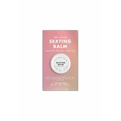 Bijoux Indiscrets - Sexting Balm. Nowoczesny zapachowy balsam do łechtaczki z efektem rozgrzewającym. 