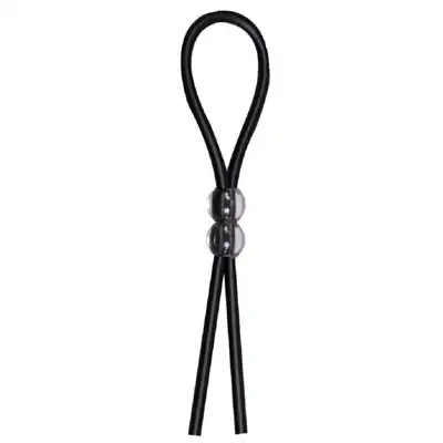Pierścień-Black Silicone Ring