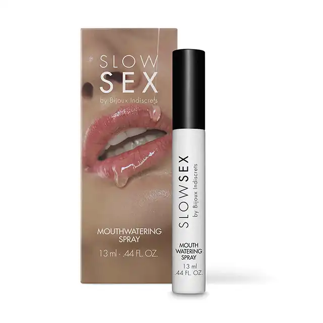 Slow Sex - Mouthwatering Spray 13 ml. Cytrusowy spray nawilżający usta. 