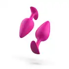 B Swish - BFilled Basic Plus Weighted Plug Massager. Uroczy różowy plug analny do masażu. 100% body safe! 
