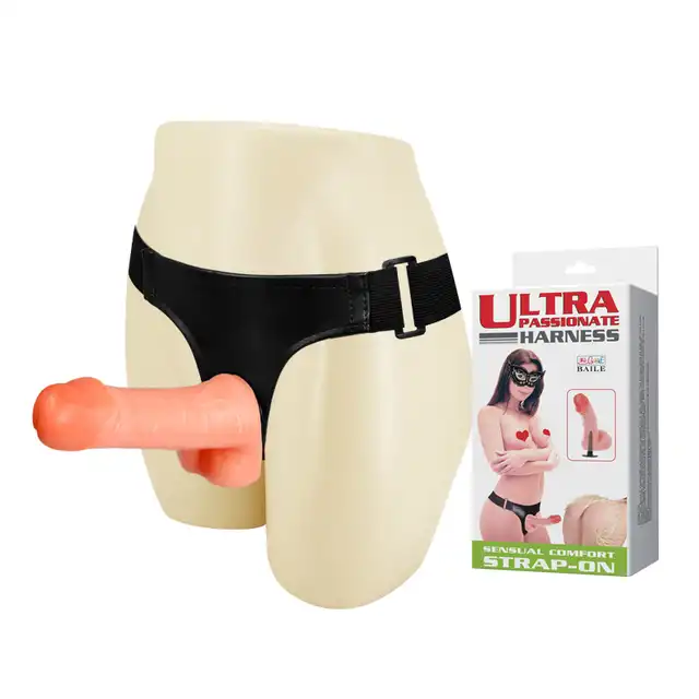 Ultra Passionate Harness - Sensual Comfort Strap-On With Dildo. Uniwersalny strap-on. Mega Sale!