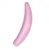 Satisfyer - Curvy 3+. Niezwykły, wibrujący stymulator z aplikacją na telefon! Wibracje w rytmie ulubionej muzyki. 