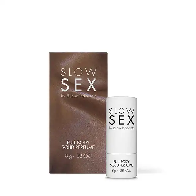 Slow Sex - Full Body Solid Perfume 8g. Łagodny, długo utrzymujący się na skórze zapach w sztyfcie do całego ciała. 