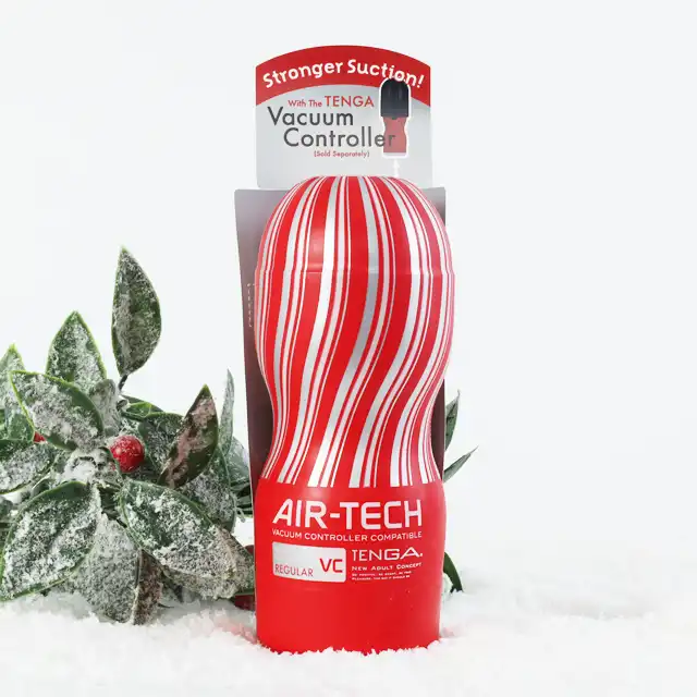Tenga - Air-Tech For VC Regular. Kompatybilny z kontrolerem ciśnienia, nowoczesny masturbator z elastometru.