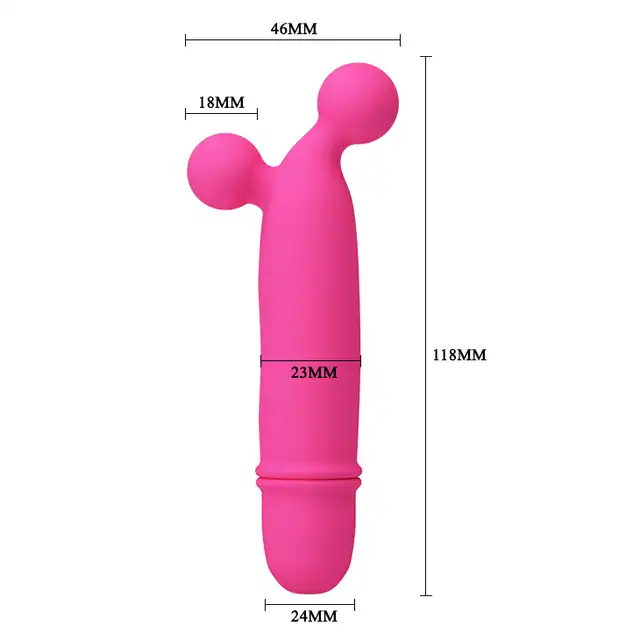 Pretty Love - Goddard Hot Pink. Mini wibrator, 10 funkcji wibracji, najwyższej jakości wykonanie. 