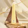 Iroha - Mikazuki Vibrator Yellow. Żółty, najwyższej jakości wibrator dla kobiet! Elastyczny, silne wibracje, delikatny w dotyku. Nieziemsko przyjemny! 