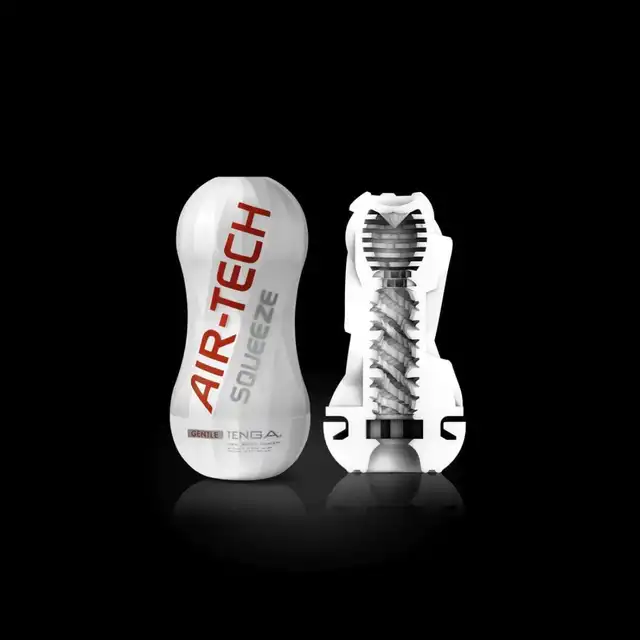 Tenga - Air-Tech Squeeze Gentle. Nowoczesny masturbator z technologią zasysania powietrza! 