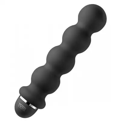 Tom of Finland - Stacked Ball 5X Vibe. Duży, solidny wibrator analny. 