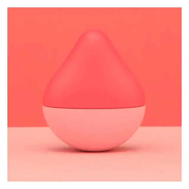 Iroha - Mini Vibrator Ume Anzu. Mieszczący się w ręce mini wibrator z ultra przyjemnego silikonu. 