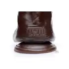 Tom of Finland - Break Time XL Dildo. Wielkie, czarne, realistyczne dildo z silikonu premium! 