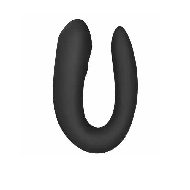 Satisfyer - Partner Vibrator. Ultra nowoczesny czarny wibrator dla par. Sterowany aplikacją. Nowość! 