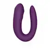 Satisfyer - Partner Vibrator. Ultra nowoczesny fioletowy wibrator dla par. Sterowany aplikacją. Nowość! 