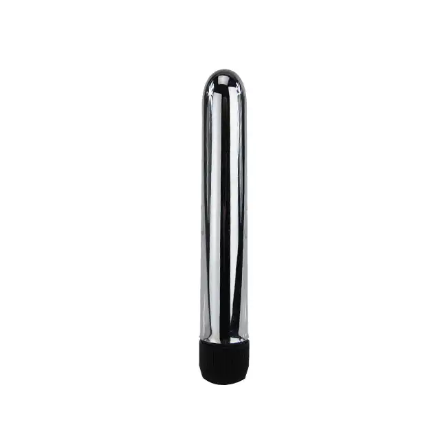 Baile - Passion Vibrator. Srebrny, błyszczący wibrator. Dyskretny i kompaktowy. 