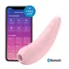 Satisfyer - Curvy 2+. Niepowtarzalne wibracje i stymulacja łechtaczki, sterowane aplikacją! Wibracje w rytmie ulubionej muzyki. 