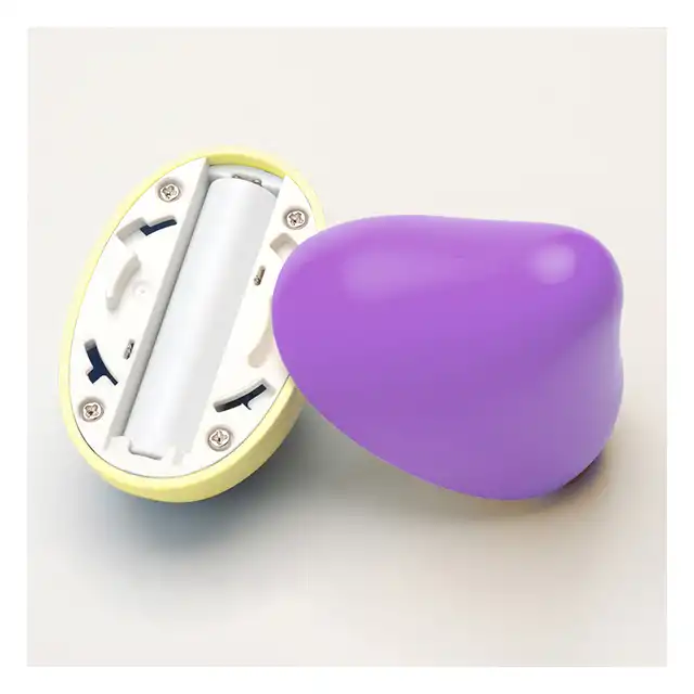 Iroha - Mini Vibrator Fuji Lemon. Mieszczący się w ręce mini wibrator z ultra przyjemnego silikonu. 
