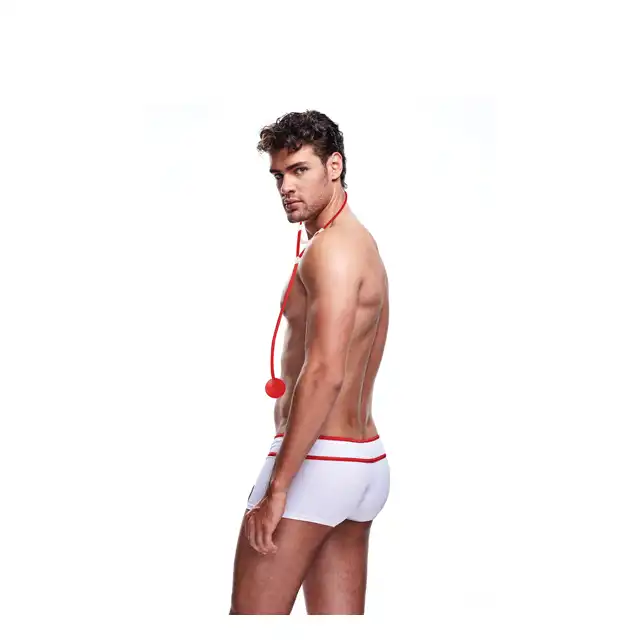 Envy - Doctor Love Set L/XL. Kostium kuszącego doktora. W zestawie stetoskop do badania podczas gorącej zabawy! 