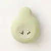 Iroha - Midori Clitorial Vibrator Green. Nowoczesny, delikatny, elegancki zielony wibrator. Przyjemność, która mieści się w dłoni! Ładowane w etui. Cudowny prezent dla niej. 