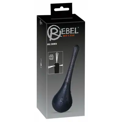 Rebel - Men's Gear Anal Shower. Wysokiej jakości, bezpieczna gruszka do lewatywy. 