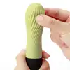 Iroha - Zen Vibrator Matcha. Designerski zielony wibrator z miękkiego jak pianka silikonu Soft-Touch! Ekskluzywna kolekcja. 