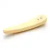 Iroha - Mikazuki Vibrator Yellow. Żółty, najwyższej jakości wibrator dla kobiet! Elastyczny, silne wibracje, delikatny w dotyku. Nieziemsko przyjemny! 
