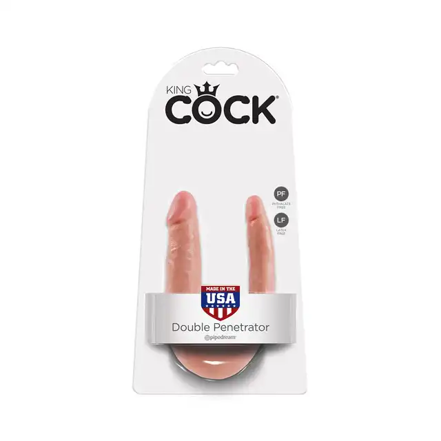 Small Double Trouble 13cm - King Cock